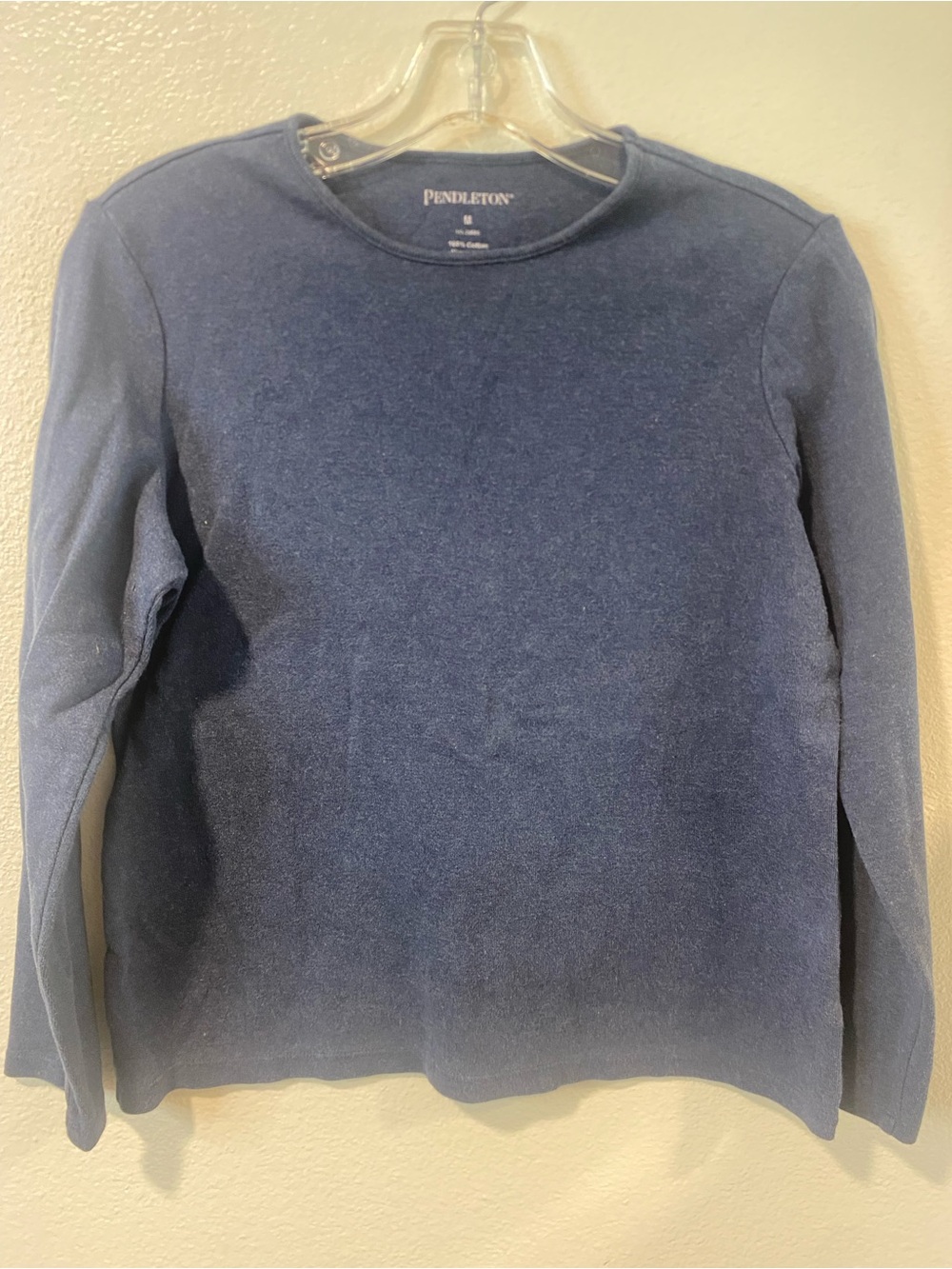 Pendleton Navy Crewneck Sweater Womens Size Medium